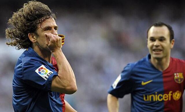 Carles Puyol / Antes: portero / Posición actual: defensor. (Foto: Agencias)