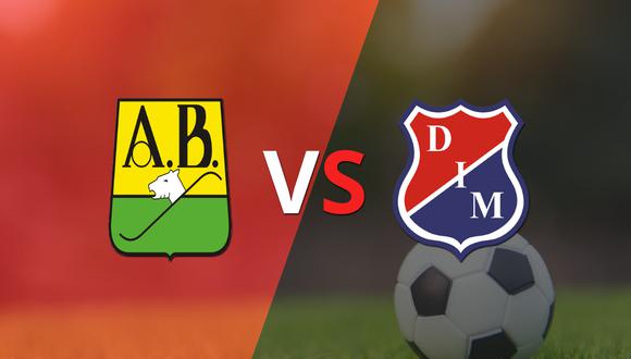 Bucaramanga y Independiente Medellín empatan en un partido muy parejo