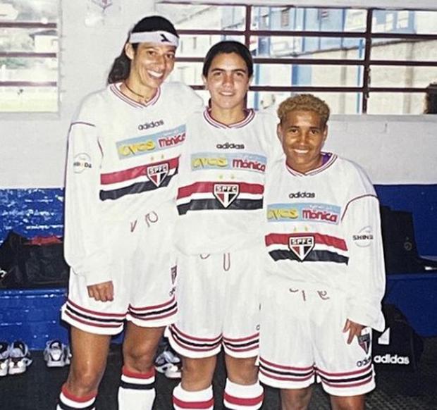 Emily Lima jugó en Santos FC desde 1997 al 2000. (Foto: Instagram)