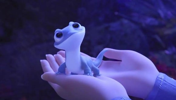 "Frozen" 2 contó con nuevos personajes y uno de ellos fue "Bruni", un personaje que  por poco tuvo una película en solitario, pero fue cancelado (Foto: Disney)