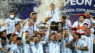 Un gran gesto: la razón por la que Acuña no llevó la camiseta de albiceleste en la celebración Argentina