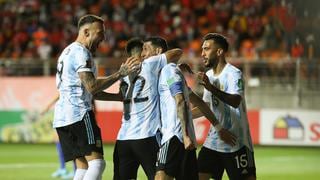 Resumen y goles: Chile cayó 2-1 ante Argentina en la fecha 15 de Eliminatorias