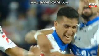 ¡Brutal! El golazo de Núñez para el 1-0 de U. Católica sobre Sporting Cristal [VIDEO]