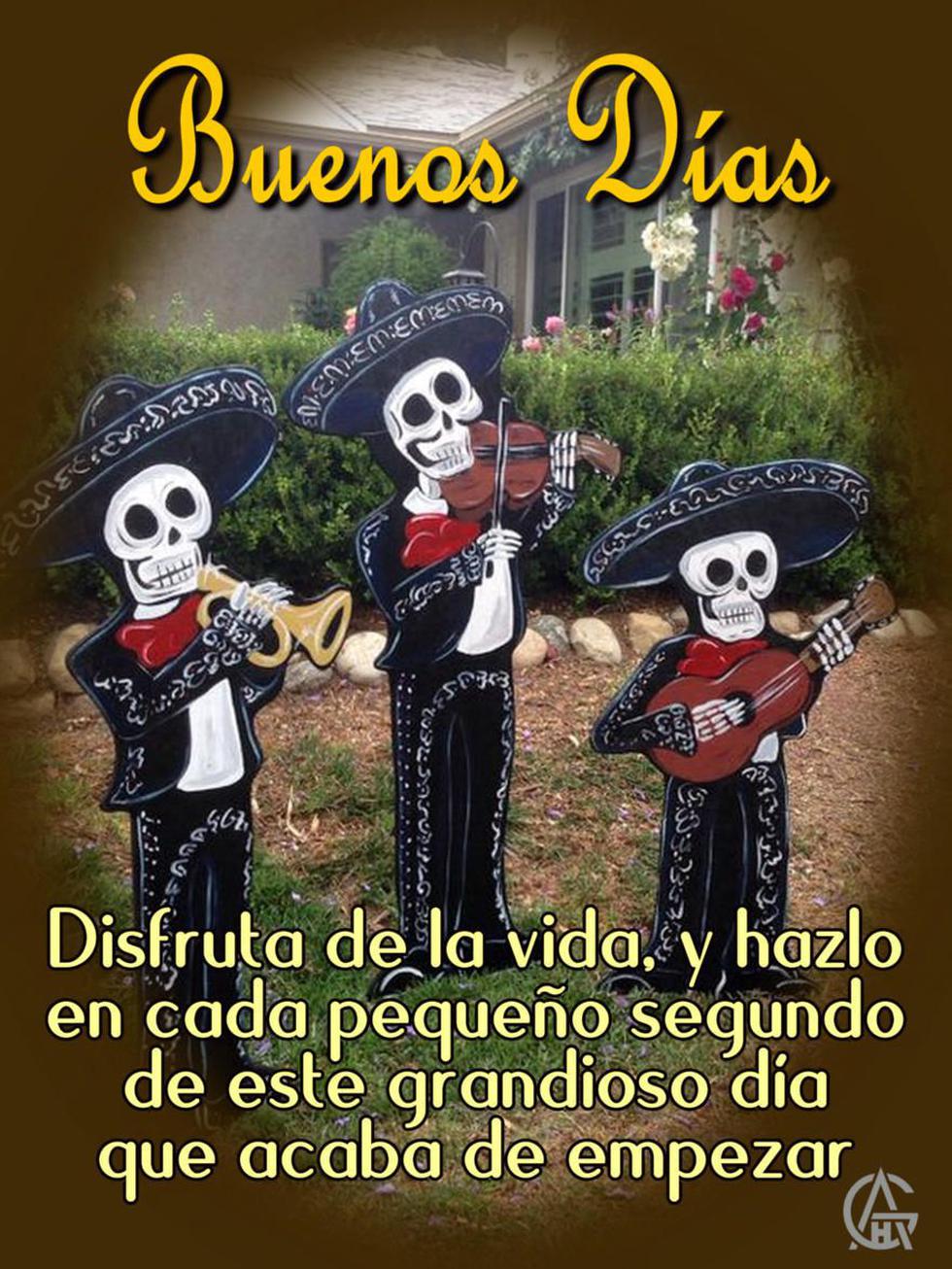 Día de Muertos: frases, imágenes y saludos de buenos días para compartir  hoy 1 y 2 de noviembre en Facebook, WhatsApp e Instagram | FOTOS | Buen 'Día  de los Muertos' | Redes Sociales | MEXICO | DEPOR
