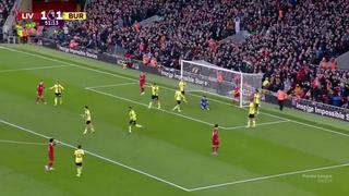 ¡Nuevo gol de Luis Díaz! De cabeza, el 2-1 de Liverpool vs. Burnley en Anfield [VIDEO]