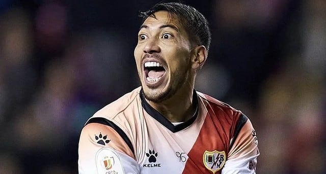 Leonardo Ulloa (Rayo Vallecano). (Foto: Rayo Vallecano)
