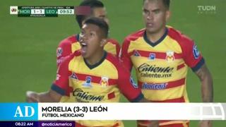 Edison Flores convierte doblete con Morelia en la Liga MX