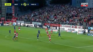 Una joya: Ander Herrera y su golazo para el 1-0 en el PSG vs. Brest [VIDEO]