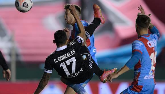 Christofer Gonzales tiene 174 minutos en la Sudamericana (Foto: AP)
