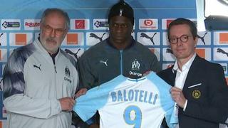 Fin del 'culebrón': Marsella presentó a Mario Balotelli como fichaje para el resto de la Ligue 1