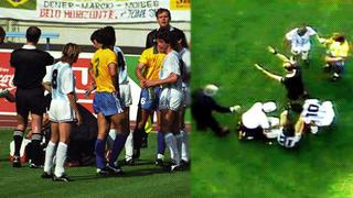 ¡Cuidado con el agua! El día que Argentina 'envenenó' al brasileño Branco para clasificar en el Mundial Italia 90