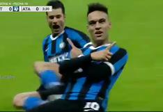 Dupla letal: Lautaro Martínez volvió a anotar con el Inter tras un pase de Lukaku por la Serie A de Italia [VIDEO]