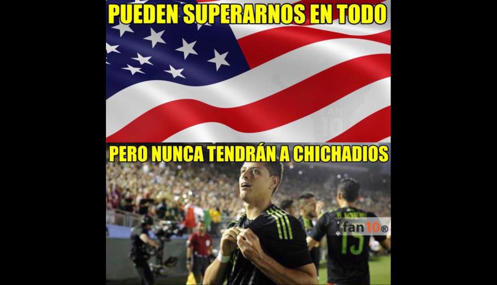 Los mejores memes que dejó la victoria de México sobre Estados Unidos. (Difusión)