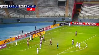 Es el ‘Messi’ de Ayacucho FC: Techera casi marca un golazo olímpico a Sao Paulo, pero el palo se lo negó