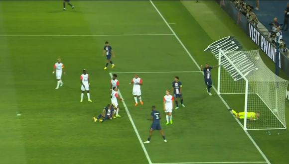 Ahogaron el grito: el penal fallado de Kylian Mbappé en el PSG vs. Montpellier. (Foto: ESPN)