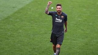 El más esperado: la primera foto de Messi en los entrenamientos del Barça