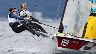 Su primera experiencia olímpica: dupla peruana de vela finalizó su participación en Tokio 2020