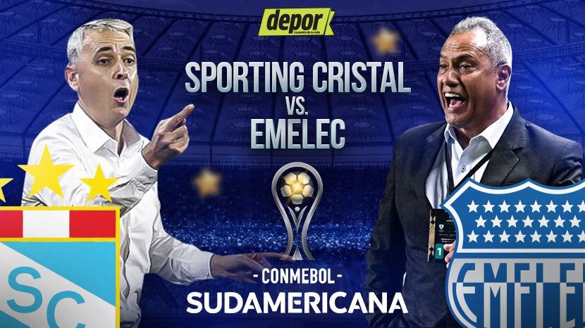 Sporting Cristal vs. Emelec EN VIVO EN DIRECTO ONLINE GRATIS por play-offs de Copa Sudamericana 2023: a qué hora juega, dónde ver partido en ESPN, STAR Plus y qué canales TV transmiten | FUTBOL-PERUANO