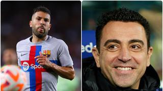 Xavi, el más feliz: el gigante de Italia que pregunta al Barcelona por Jordi Alba