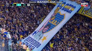 “Diego eterno”: así fue el homenaje a Maradona en el minuto 10 del Boca vs. Gimnasia [VIDEO]