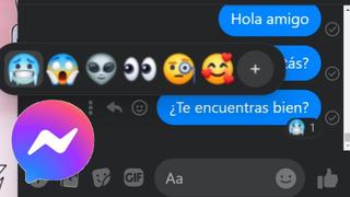 El truco para añadir otros emojis a las reacciones de Facebook Messenger