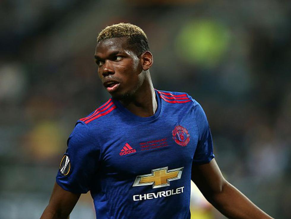 Paul Pogba del Manchester United.