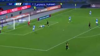 Y no podía faltar él: tras error de Manolas, Lautaro Martínez anotó el 3-1 de Inter sobre Napoli por Serie A [VIDEO]