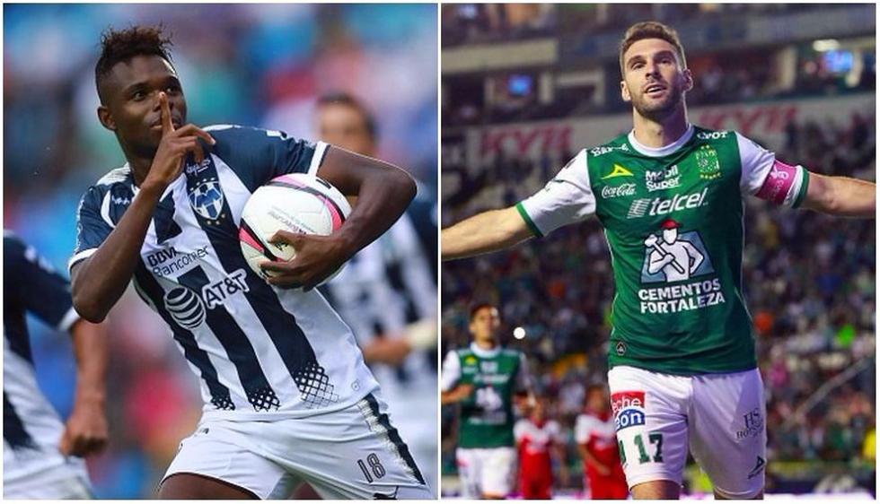 Avilés Hurtado y Mauro Boselli son los campeones de goleo del Apertura 2017 (Foto: Getty Images).
