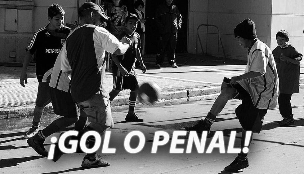 Las reglas claras. Solo valían los goles que pasaban de la rodilla para abajo del arquero. Si no te gustaba, ¡a jugar al Nacional! (Difusión)