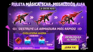 Free Fire: guía para obtener el “Megalodón Alfa” en tus próximas partidas