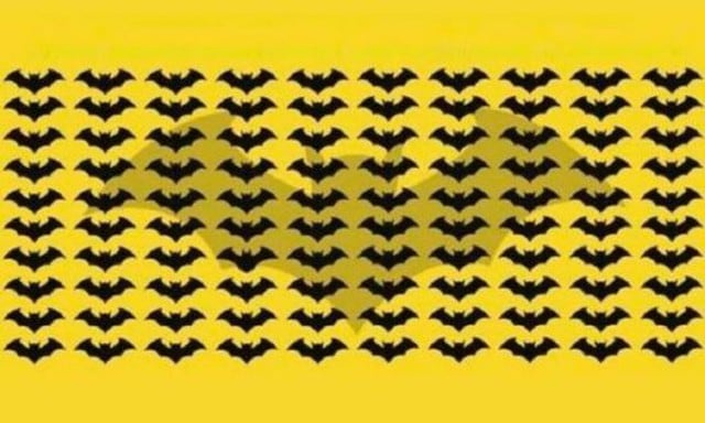 Halla al murciélago de Batman en la imagen de este nuevo reto viral. (Foto: Pinterest)