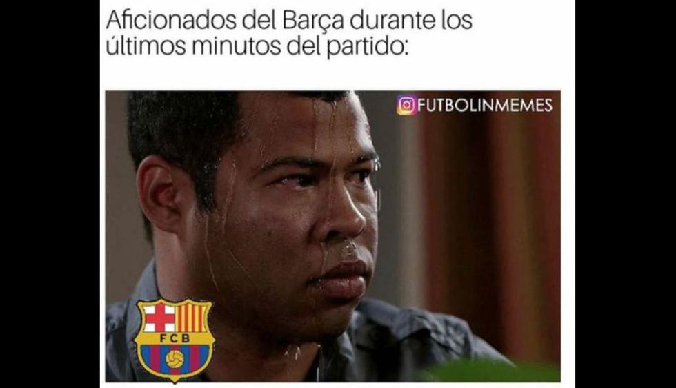 Los mejores memes del Barcelona-Roma por la vuelta de cuartos de final de Champions League. (Difusión)
