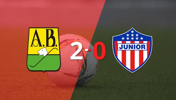 Bucaramanga le ganó con claridad a Junior por 2 a 0
