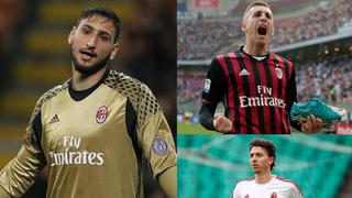 Tremendo cambio: el renovado 11 del AC Milan 2017-18 comparado con el de la pasada temporada