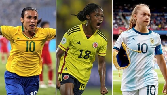 Así llegan la selecciones de Brasil, Colombia y Argentina al inicio de la Copa Mundial de Fútbol Femenino 2023. (Foto: Composición)
