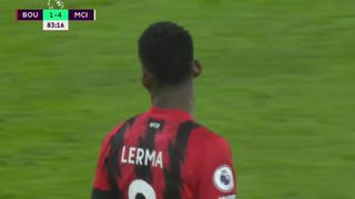 Así fue el golazo de Jefferson Lerma en el Manchester City vs Bournemouth