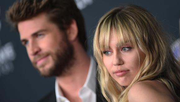 Miley Cyrus negó cualquier tipo de infidelidad a Liam Hemsworth. (Foto: AFP)