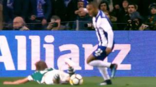 Humillado y por los suelos: Coentrao sufrió con brillante regate en Portugal [VIDEO]