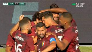 Jugada de ensueño de Soteldo: gol de Nahuel Ferraresi para el 1-0 de Venezuela vs. Arabia Saudita [VIDEO]