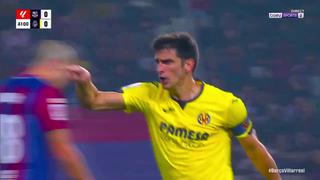 ¡No levanta cabeza! Gol de Moreno para el 0-1 del Barcelona vs. Villareal por LaLiga
