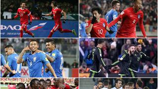 Si hoy acaban las Eliminatorias en todo el mundo: las selecciones directamente clasificadas a Rusia 2018