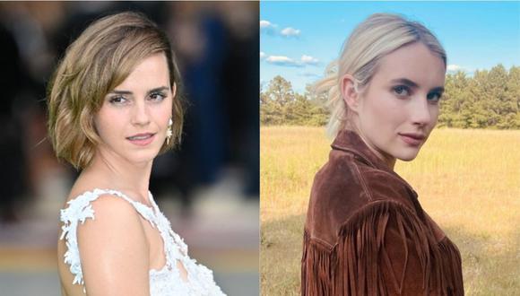 "Harry Potter: Regreso a Hogwarts" comete grave error al confundir a Emma Watson con Emma Roberts. (Foto: AFP-JUSTIN TALLIS/@emmaroberts)
