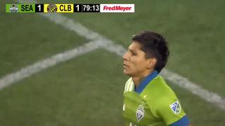 Ya se estrenó en la MLS 2020: Raúl Ruidíaz anotó el 1-1 de Seattle Sounders contra Columbus Crew [VIDEO]