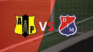 Al comienzo del segundo tiempo Alianza Petrolera y Independiente Medellín empatan 1-1
