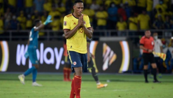 Yerry Mina había marcado el tanto del triunfo para la Selección Colombia, el cual fue anulado tras intervención del VAR. (Foto: Getty Images)