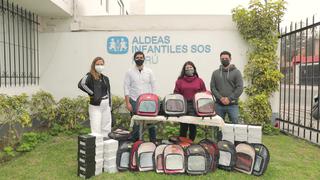 Adidas se une a emprendimiento socio ambiental para donar 300 mochilas eco amigables a Aldeas Infantiles