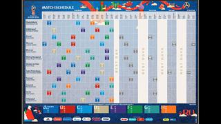 Perú en Rusia 2018: el fixture de la fase de grupos del Mundial con horario peruano