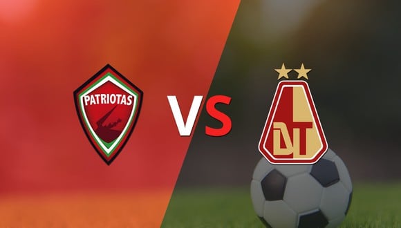 Termina el primer tiempo con una victoria para Patriotas FC vs Tolima por 1-0