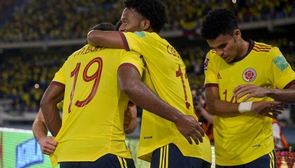 Colombia venció 3-1 a Chile por la décima fecha de las Eliminatorias. (Foto: AFP).
