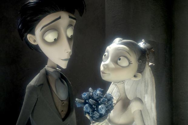 Víctor y Victoria en la película. "el cadáver de la novia" (Foto: Laika)